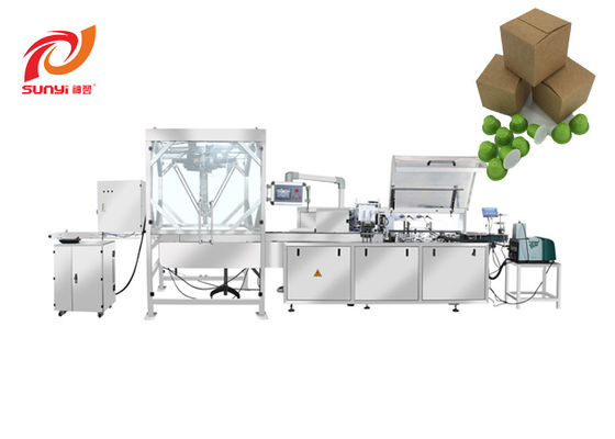 SUNYI Ss 40box/Min Coffee Capsule Carton Packing Machine