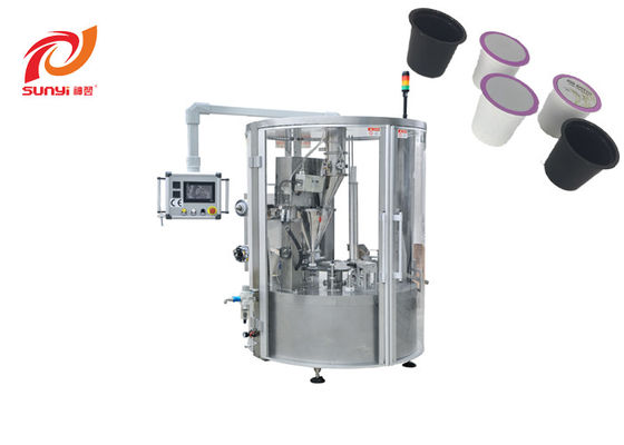 0.8MPa SKP-1N Rotary K Cup Coffee Capsule Filling Machine