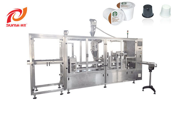 SUNYI 6000pcs/H K Cup Coffee Capsule Filling And Sealing Machine