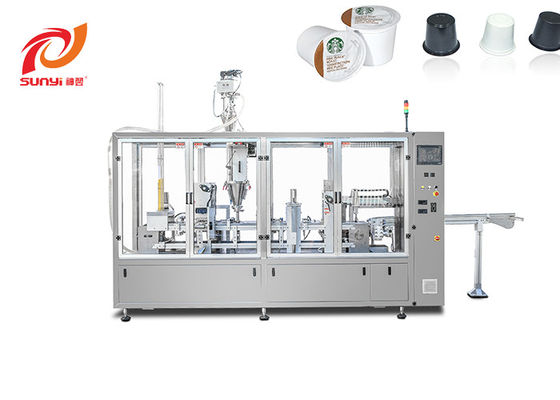 SKP-4 4Lanes Plastic Cup Filling And Sealing Machine
