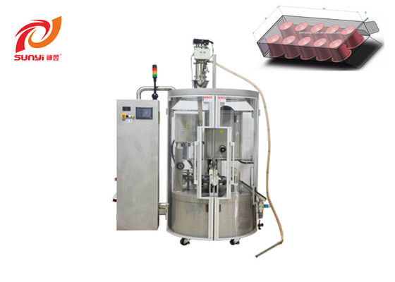 Easy Operate SUNYI Rotary Coffee Capsule Filling And Closing Machine