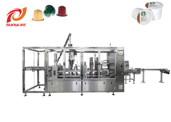 Factory Hot Sell Competitive Price Four Lanes Kcup High Speed Filling Sealing Machine Kcup Filler Machine