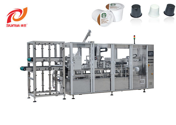 Four Lanes Tea Powder SKP-4 K Cup Filling And Sealing Machine